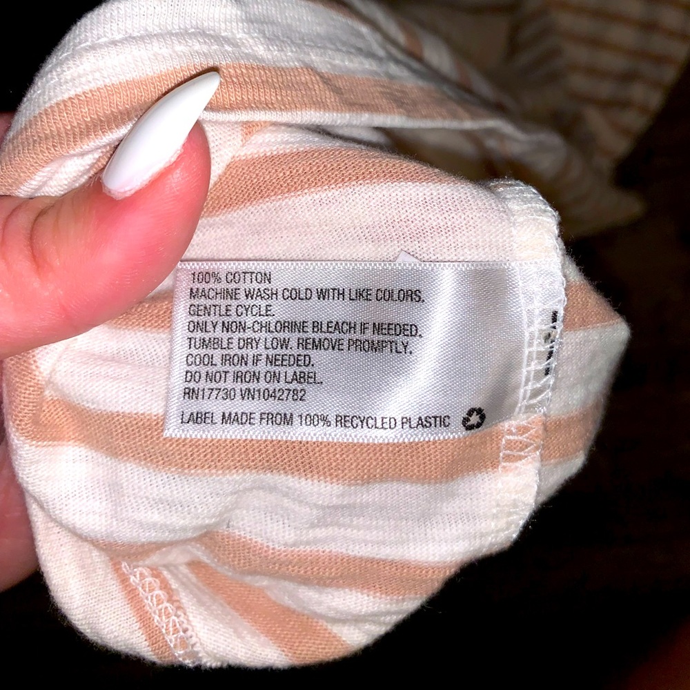 Universal Threads Stripe Short Sleeve TShirt Dress - Picture 6 of 8